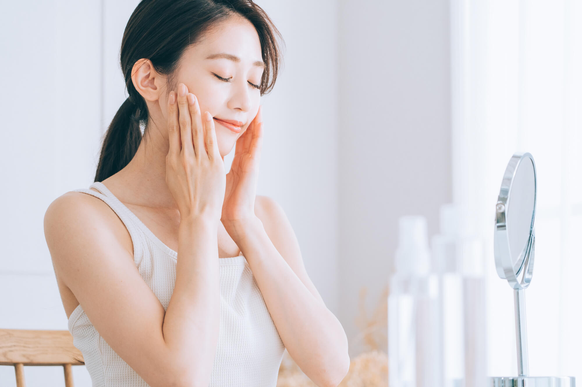 日々のスキンケアイメージ